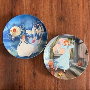 VTG Knowles Set of 2 LE Cinderella Collector's Plate | 1st & 2nd issue